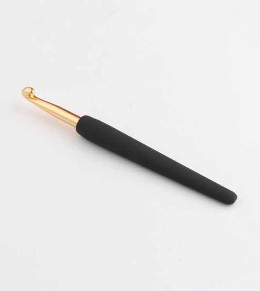 KNITPRO-Crochet-8.00mm-Soft-Feel-Handle-Gold